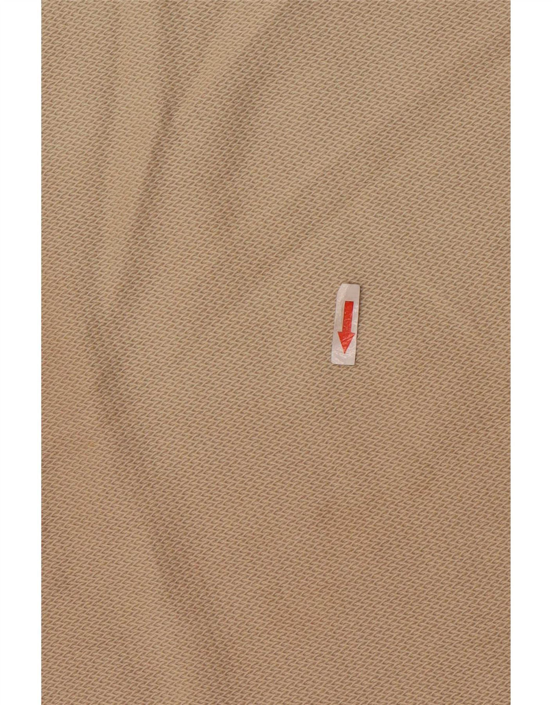 Zara Herre T-shirt Top Medium Beige Bomuld