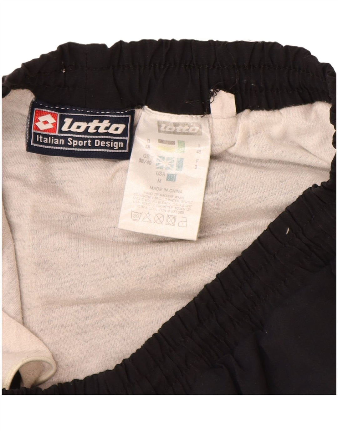 LOTTO Sportshorts til mænd UK 38/40 Medium Sort Polyamid