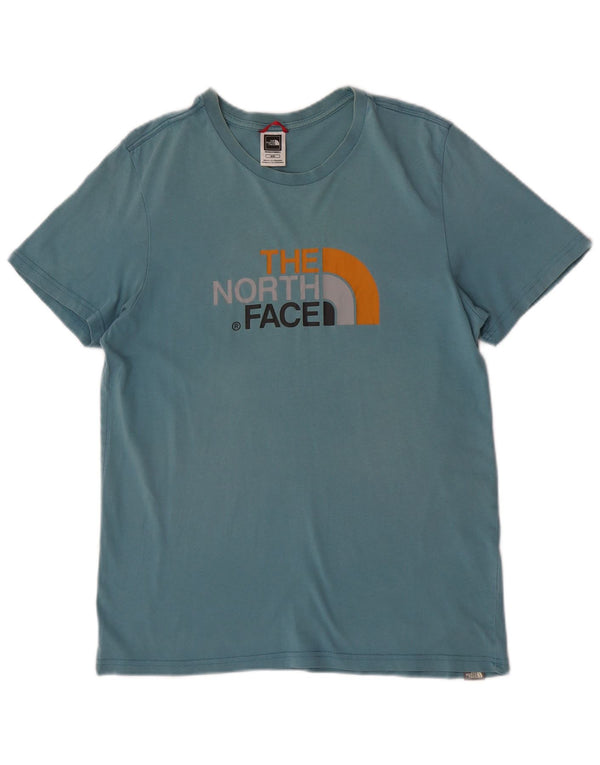 The North Face Herre Grafisk T-Shirt Top Medium Blue