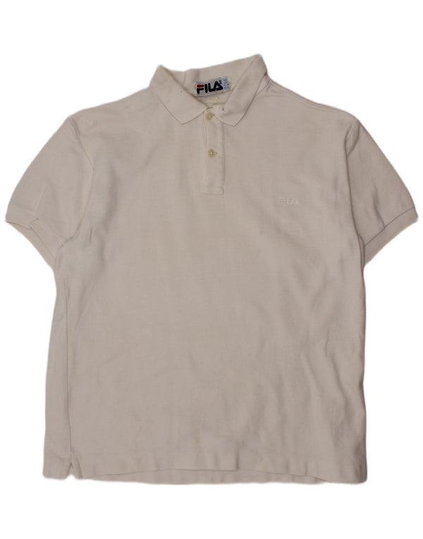 FILA drenge poloshirt 13-14 år hvid