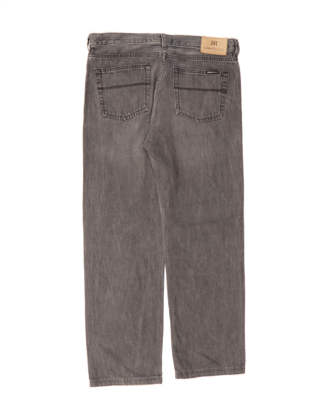 CERRUTI  Straight Jeans W36 L30 Grey Cotton Vintage Cerruti and Second-Hand Cerruti from Messina Hembry 