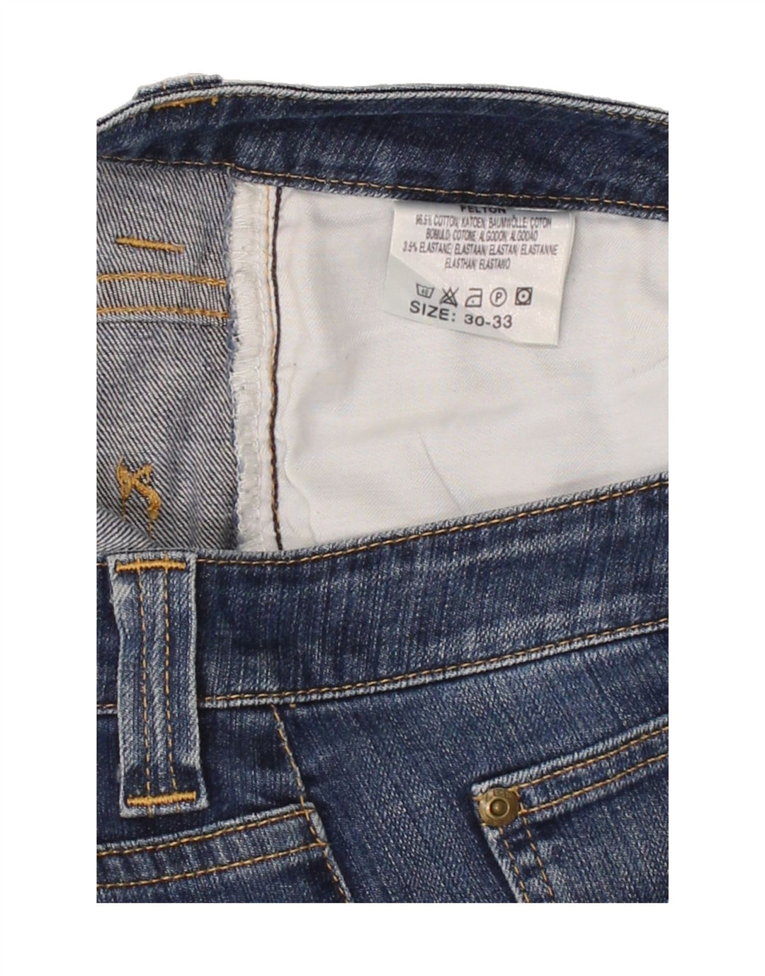 LEE Womens Felton Crop Bootcut Jeans W30 L21 Blue Cotton Vintage Lee and Second-Hand Lee from Messina Hembry 