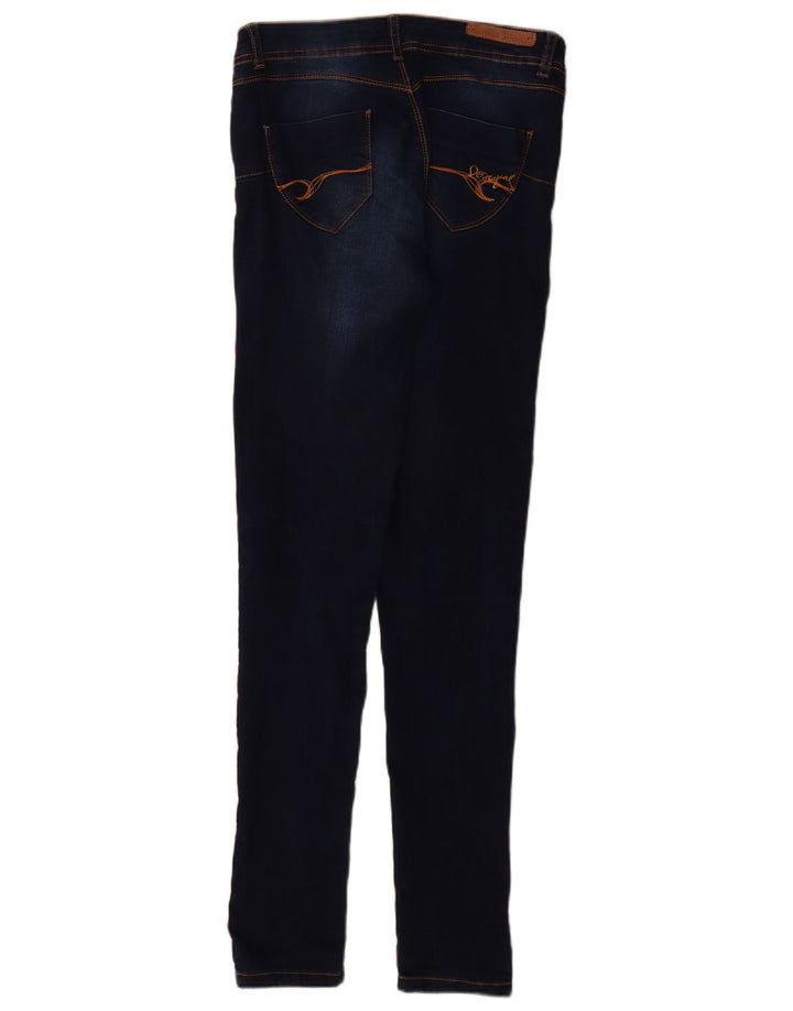 Desigual Dame Skinny Jeans W30 L34 Marineblå