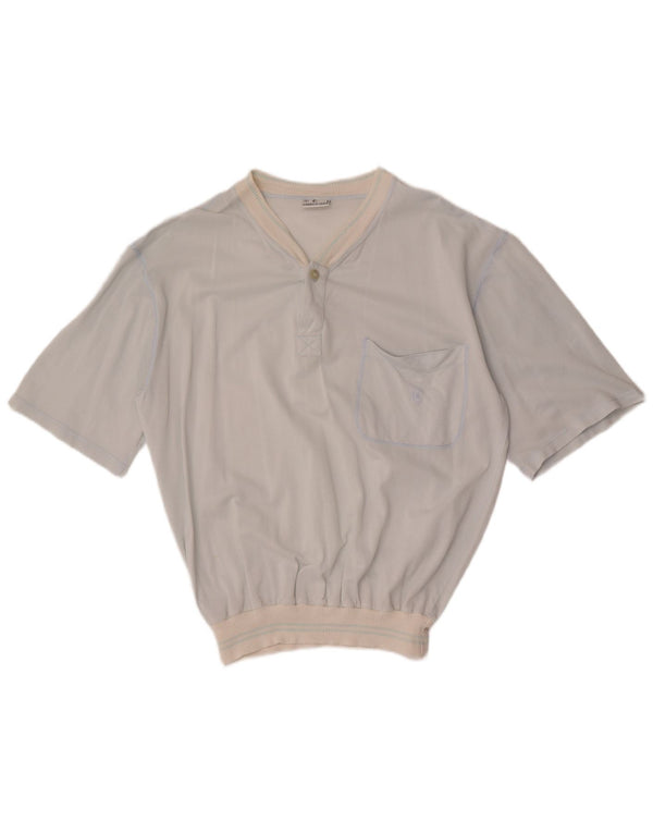 Cerruti 1881 Herre T-Shirt Top Stor Blå Bomuld