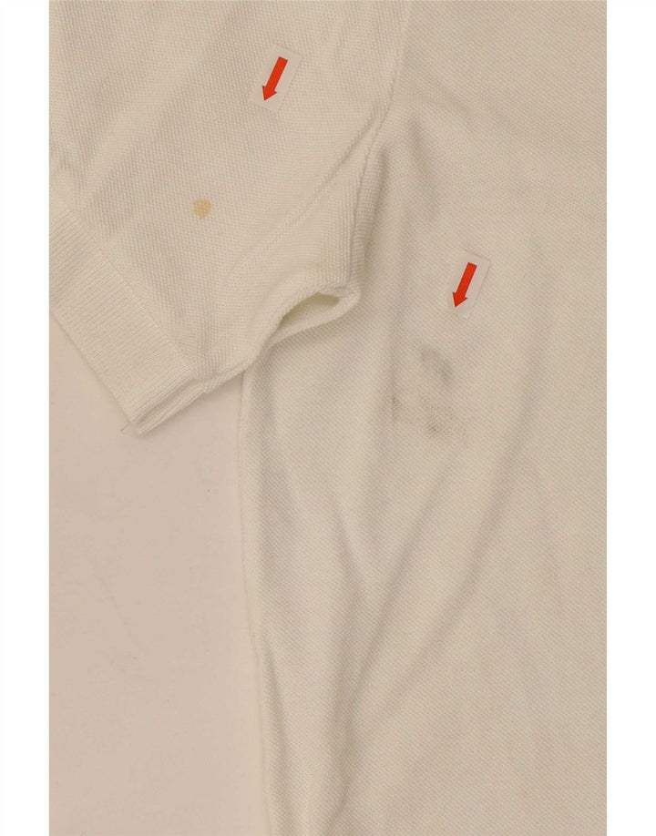 Paul Smith herre poloskjorte lille hvid bomuld