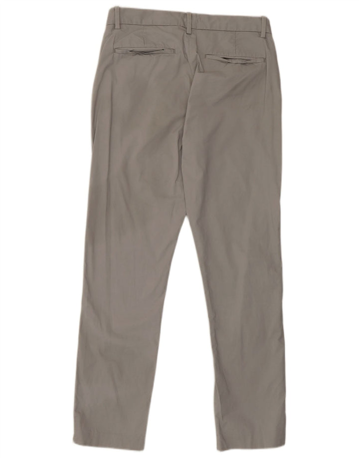 Marks & Spencer Herre Slim Chino Bukser W30 L29 Grå Bomuld