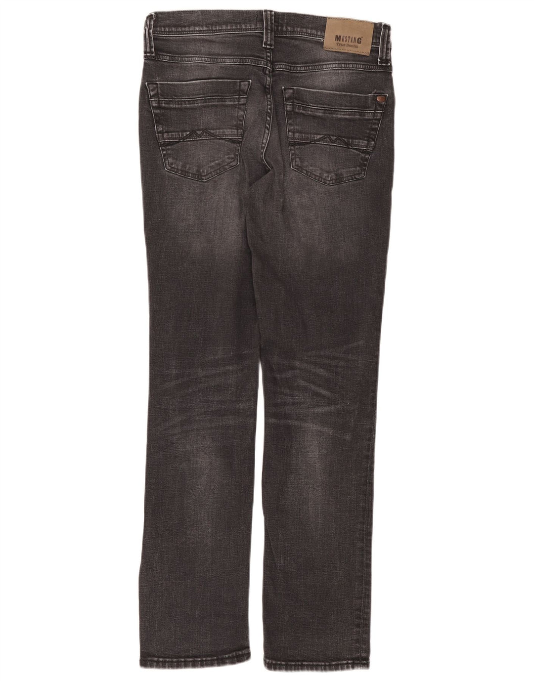 Mustang Herre Washington Straight Jeans W31 L32 Grå Bomuld