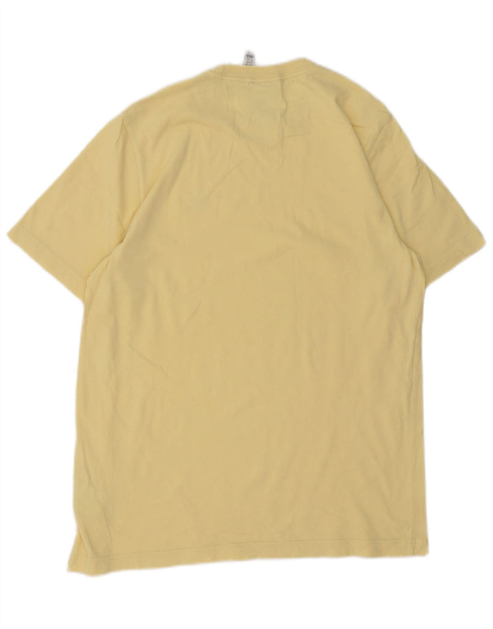 Adidas herre T-shirt top lille gul bomuld