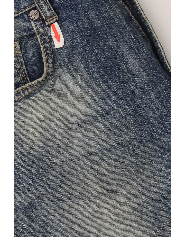 Gas Dame Slim Jeans W30 L31 Blå Bomuld
