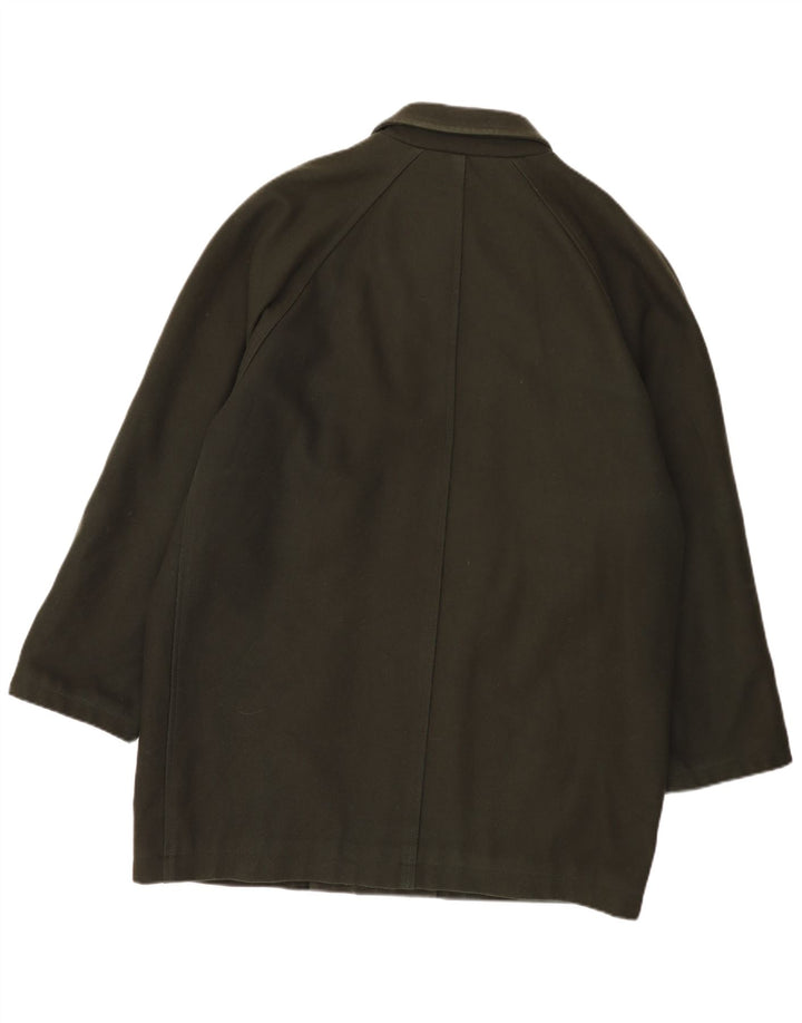 Paul & Shark Herre Overfrakke UK 42 XL Khaki Wool