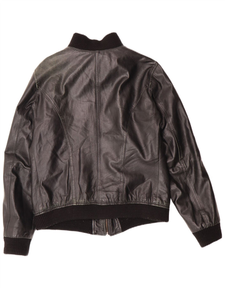 Talenti Dame Læderjakke UK 14 Large Sort