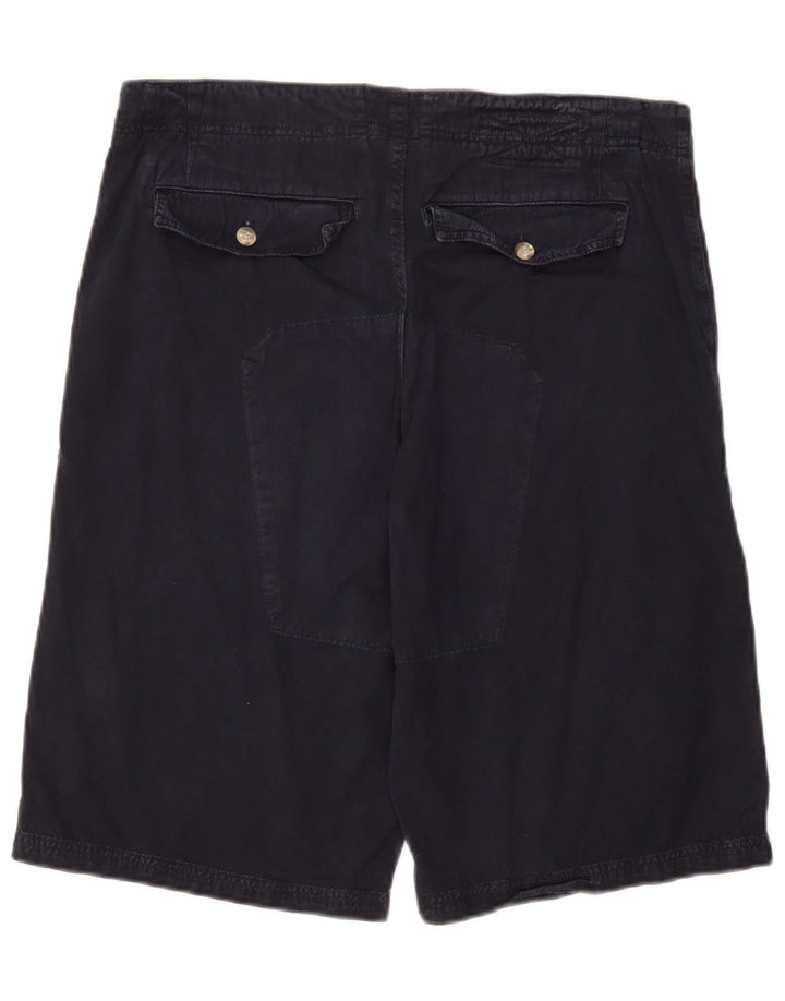 Rifle Herre Cargo Shorts Large W34 Navy Blue Bomuld