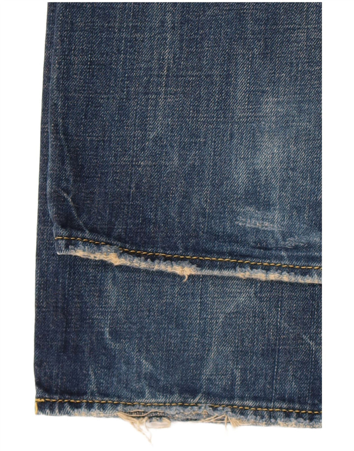 Energe Straight Jeans til mænd W33 L34 blå bomuld