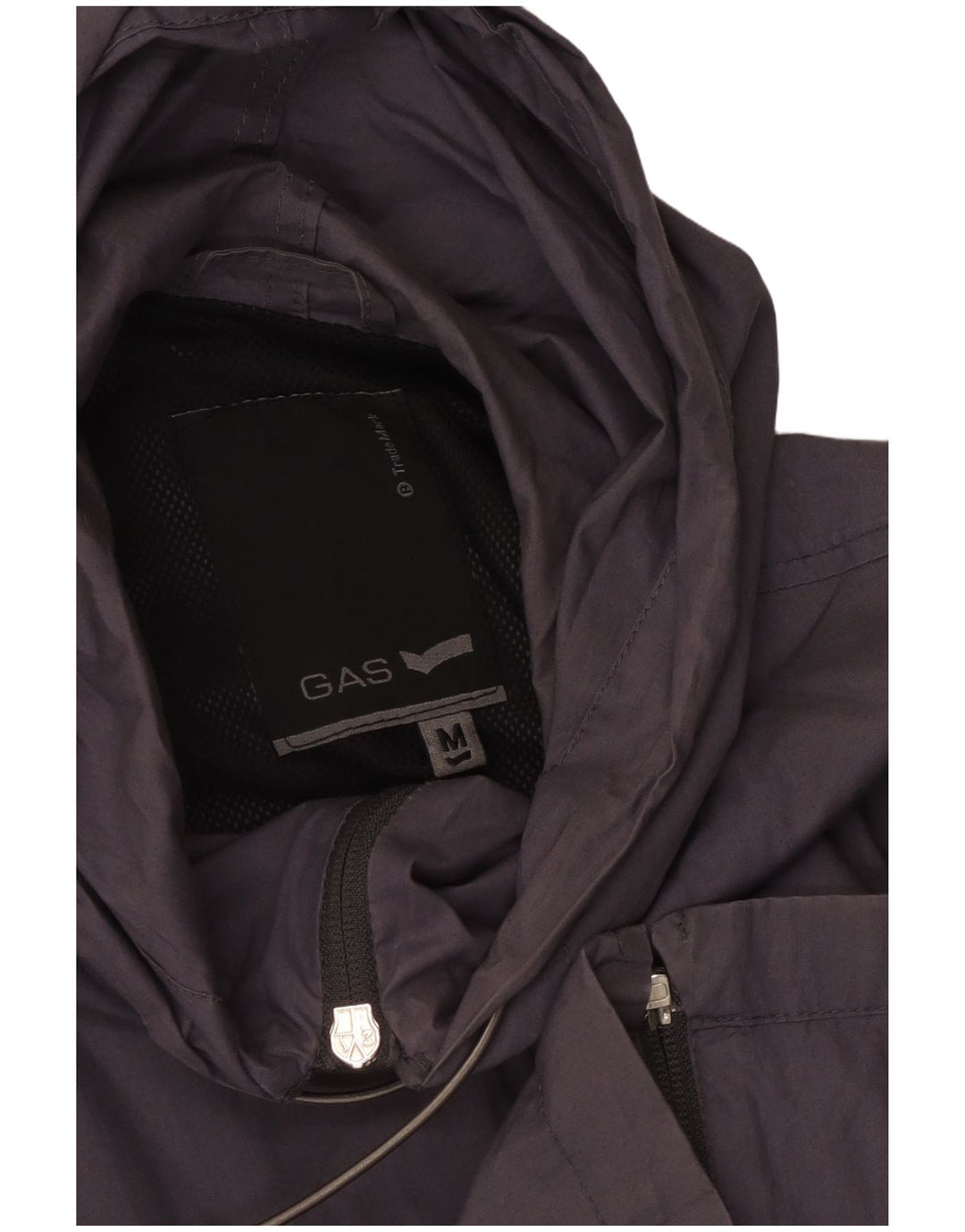 Gas Dame Hætte Vindjakke UK 14 Medium Grå