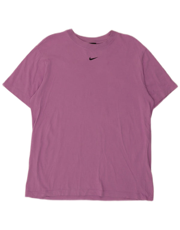 NIKE herre T-shirt top lille lilla bomuld