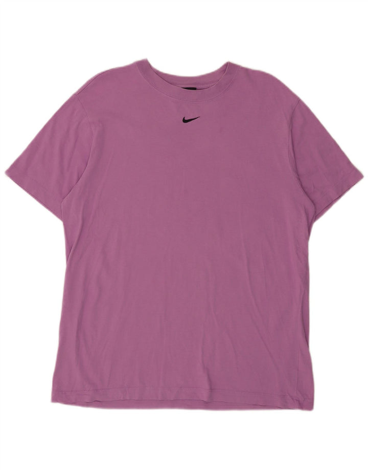 NIKE herre T-shirt top lille lilla bomuld