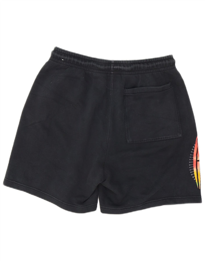 Jordan Herre grafiske sportsshorts Medium sort bomuld