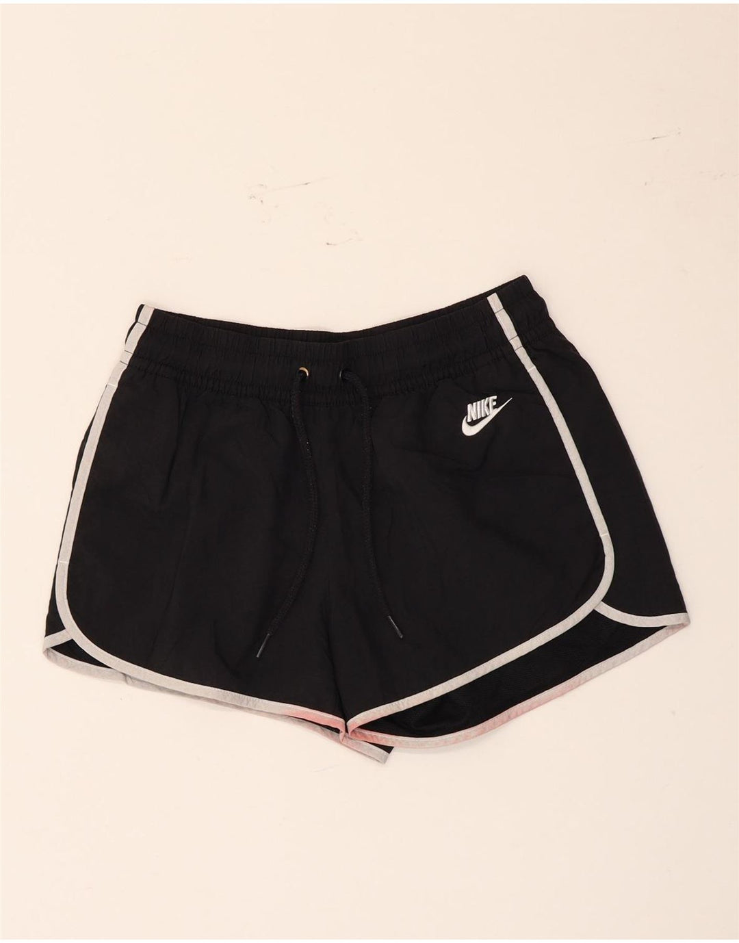 Nike sportsshorts til kvinder UK 10 Small Black Polyester
