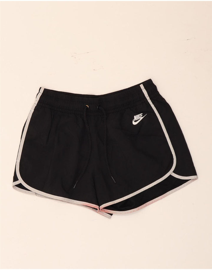 Nike sportsshorts til kvinder UK 10 Small Black Polyester
