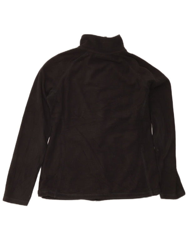Mountain Warehouse Dame Relaxed Fit Fleecejakke UK 8 Small Black
