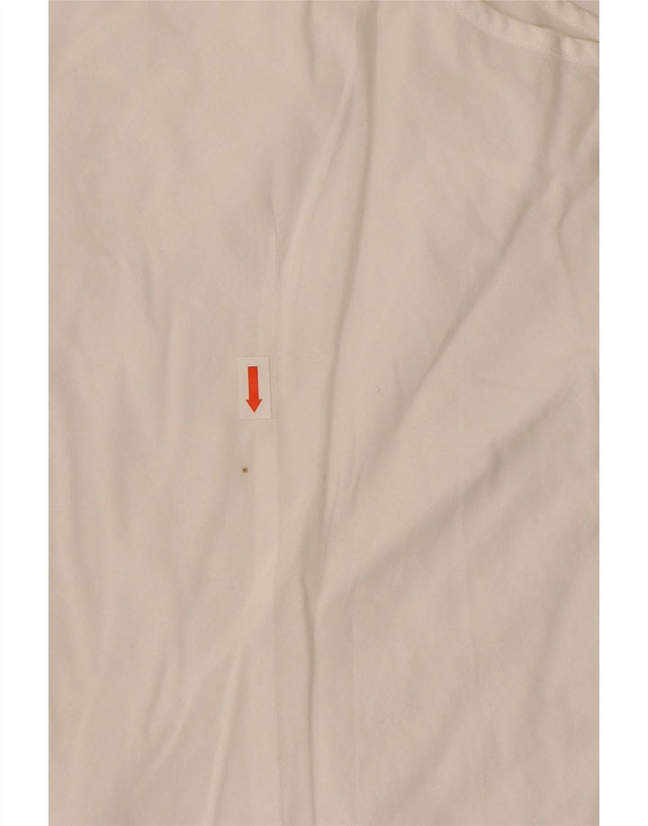 Max & Co. Dame Slip Dress UK 10 Small White Bomuld