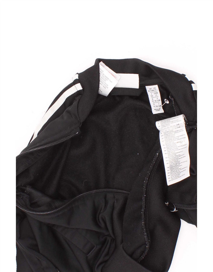 Adidas Baby Boys Grafisk træningsdragt topjakke 18-24 måneder sort polyester
