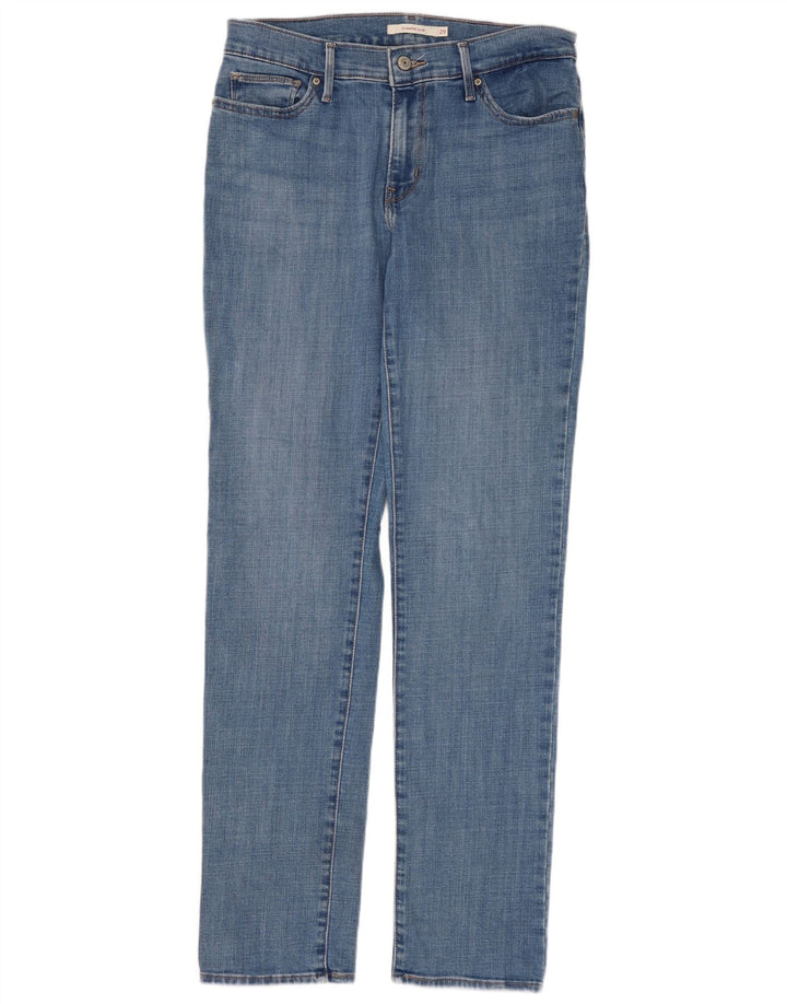 Levi's Kvinder Slankende Slim Jeans W29 L31 Blå Bomuld
