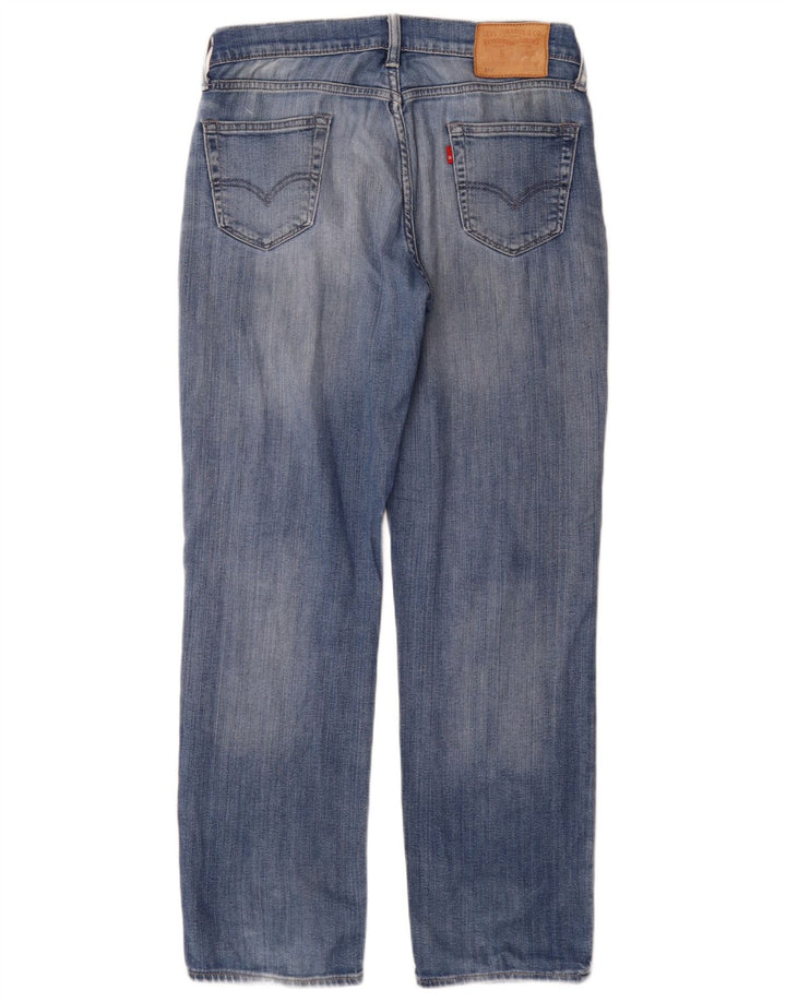 Levi's Herre 514 lige jeans W30 L32 Blå