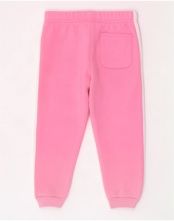 Adidas Baby Girls Joggers Træningsdragt Bukser 12-18 måneder Pink