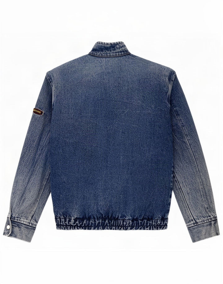 Vintage denimjakke til mænd UK 38 Medium Blue