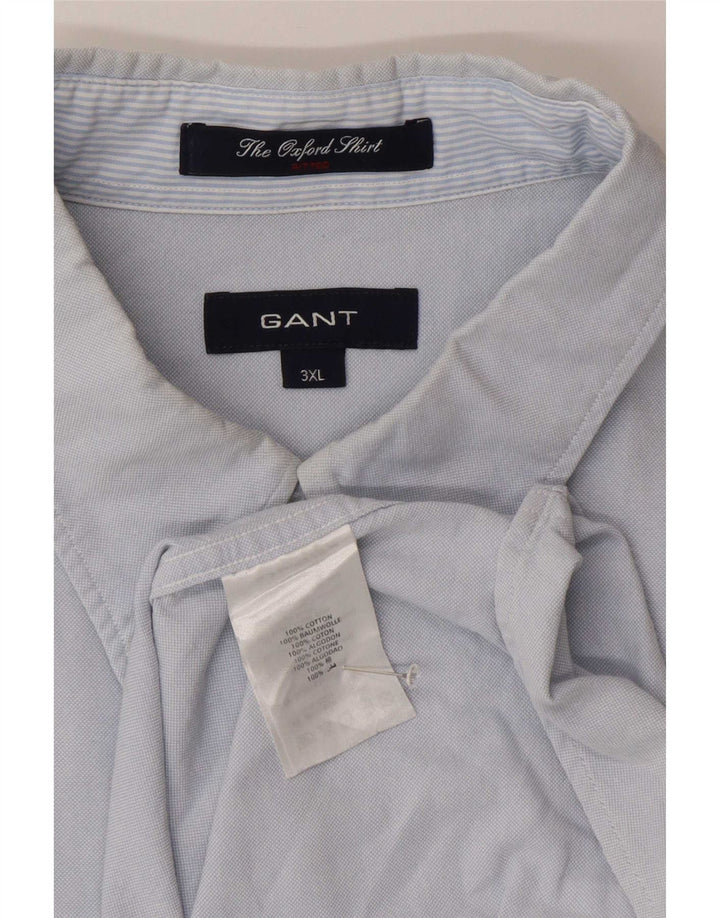 Gant herreskjorte 3XL blå bomuld