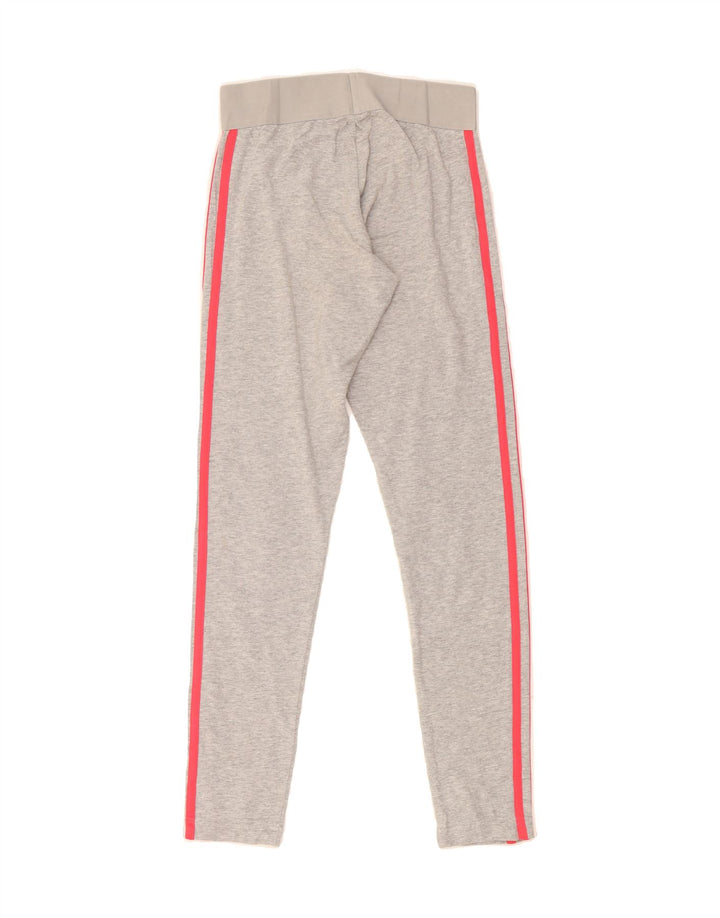 ADIDAS Womens Leggings UK 12 Medium Grey Vintage Adidas and Second-Hand Adidas from Messina Hembry 