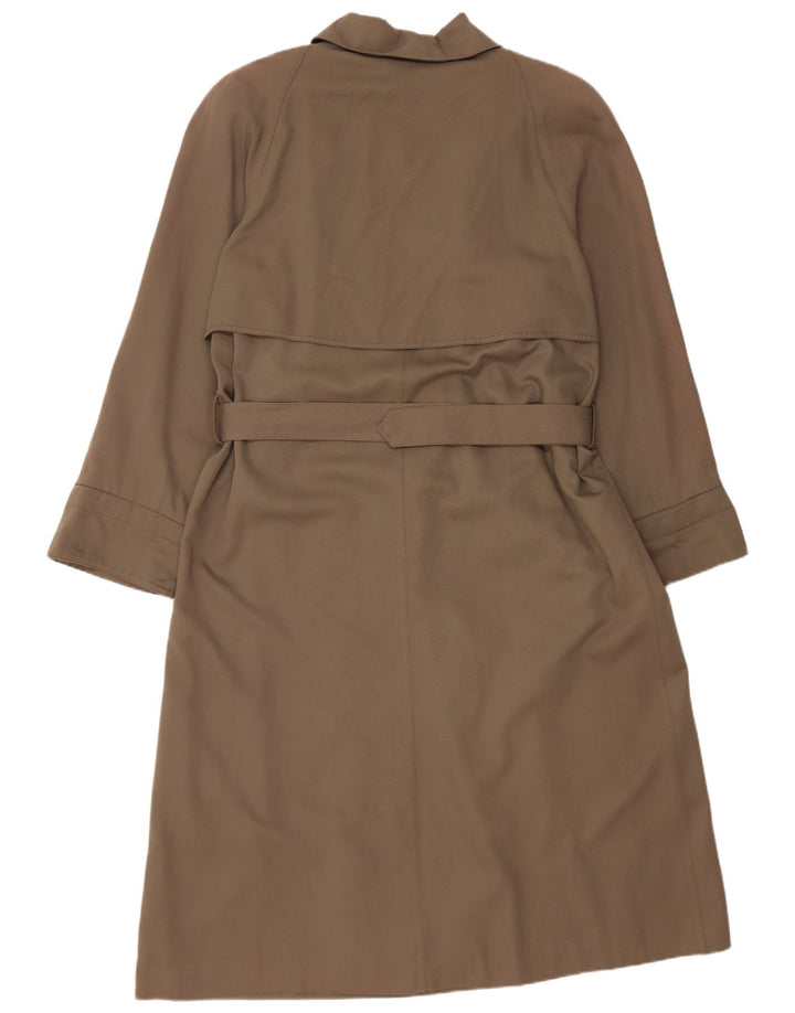 JONES NEW YORK Trench Coat til kvinder UK 14 Stor Khaki