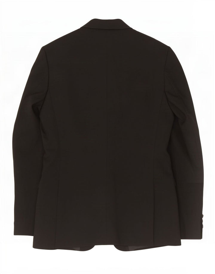 John Lewis Herre 2-knaps blazerjakke UK 40 Stor sort polyester