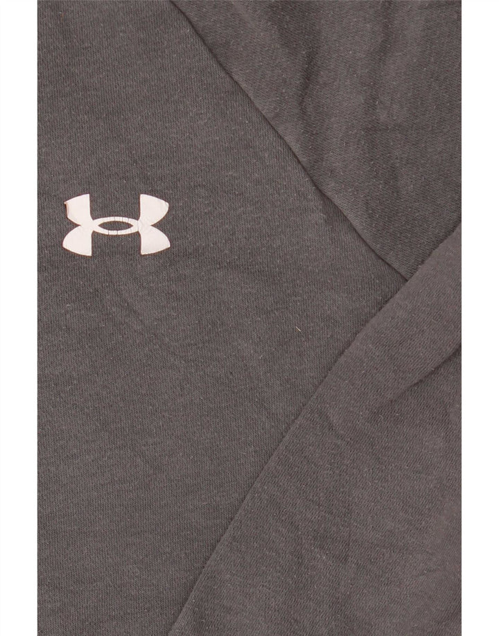 Under Armour Herre Sweatshirt Jumper Medium Grå Bomuld