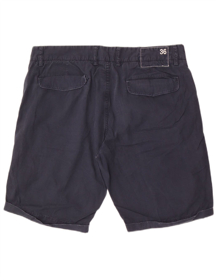 Sun68 Herre Chino Shorts W36 Large Navy Blue
