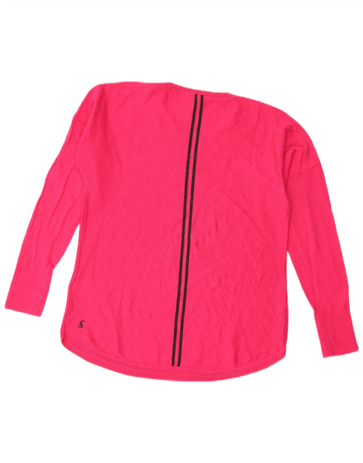 Joules Dame sweater med rund hals DK 12 Medium Pink Bomuld