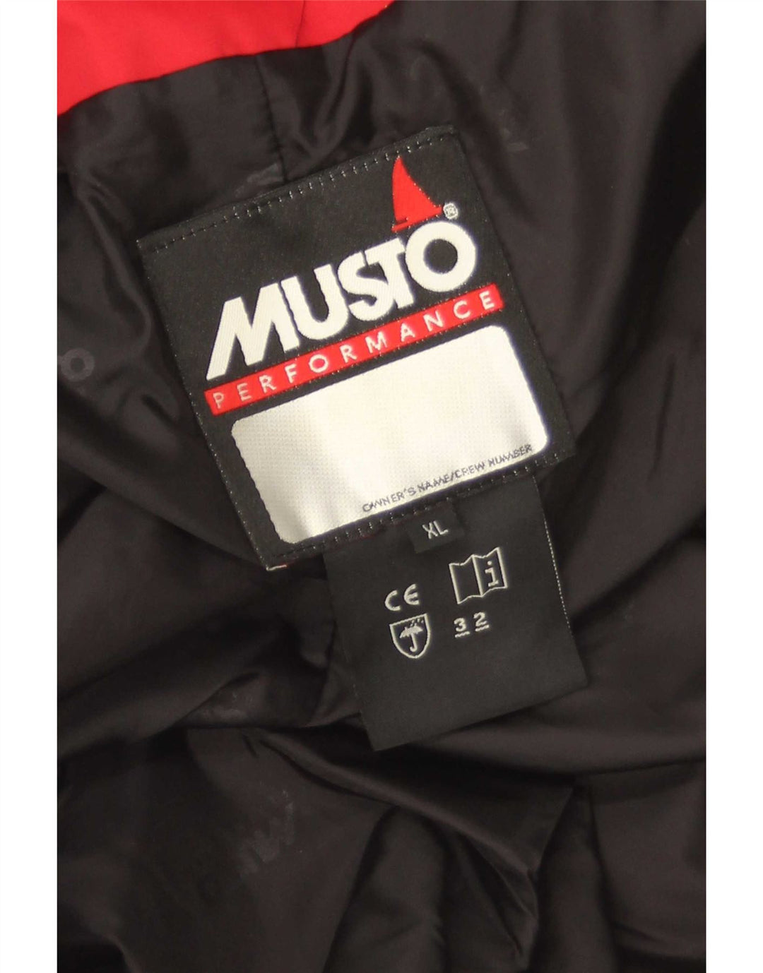 Musto Herre Performance Dungarees Skibukser XL Rød Colourblock Nylon