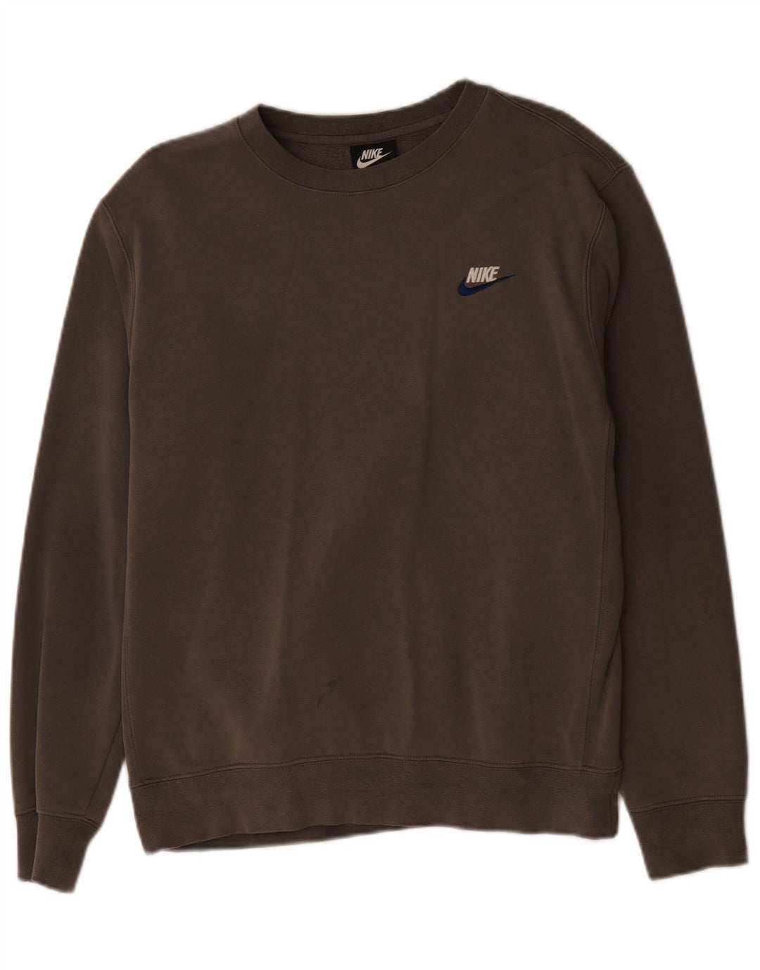 Nike Sweatshirt til mænd, lille grå bomuld