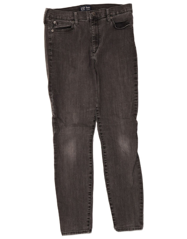 Gap Womens Standard Regular Skinny Jeans W30 L28 Grå Bomuld