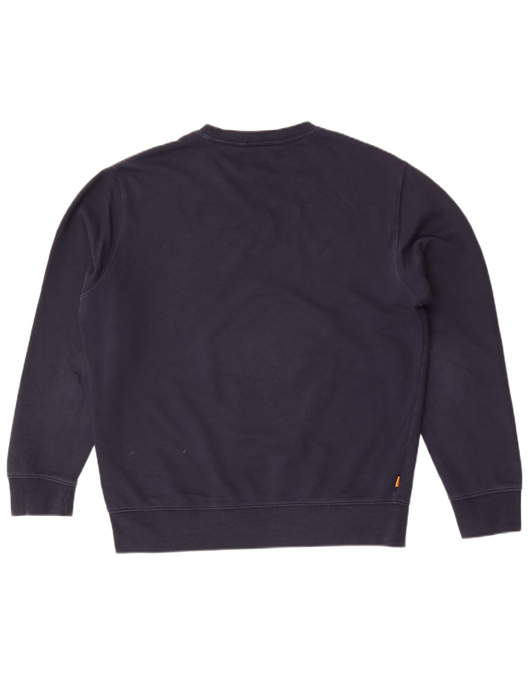 Timberland Herre grafisk Regular Fit Sweatshirt Jumper Large Navy Blue