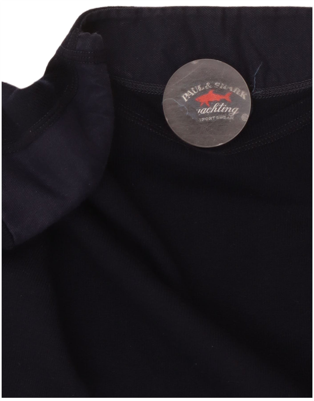 PAUL & SHARK Herre Boat Neck sweater Medium Navy Blue Uld