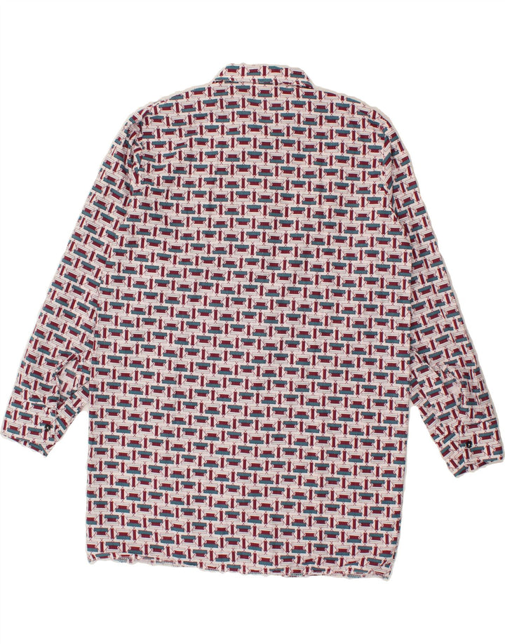 VINTAGE Mens Shirt Size 38 Medium Pink Check Vintage Vintage and Second-Hand Vintage from Messina Hembry 