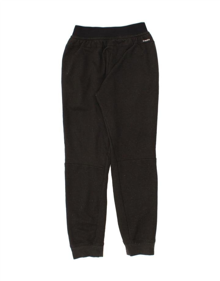 ADIDAS Mens Climalite Graphic Tracksuit Trousers Joggers Small Black Vintage Adidas and Second-Hand Adidas from Messina Hembry 