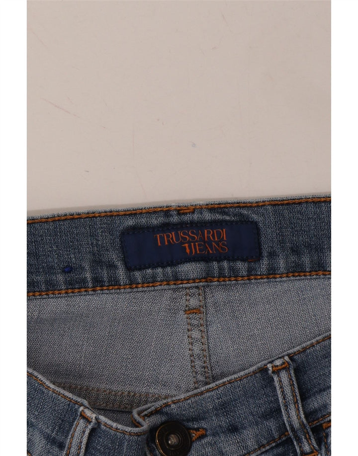 TRUSSARDI Mens Slim Jeans W36 L32 Blue Vintage Trussardi and Second-Hand Trussardi from Messina Hembry 