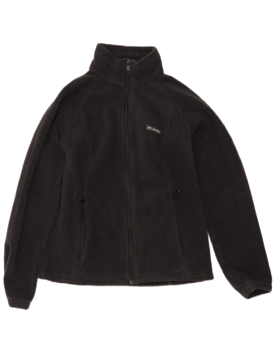Columbia Dame Fleecejakke UK 12 Medium Sort Polyester