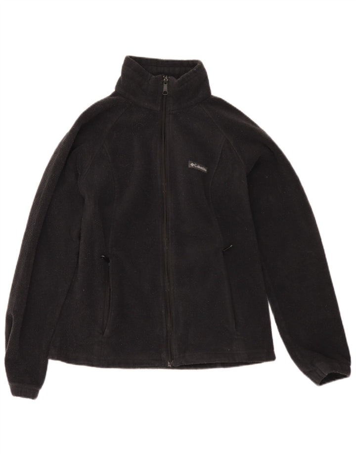 Columbia Dame Fleecejakke UK 12 Medium Sort Polyester