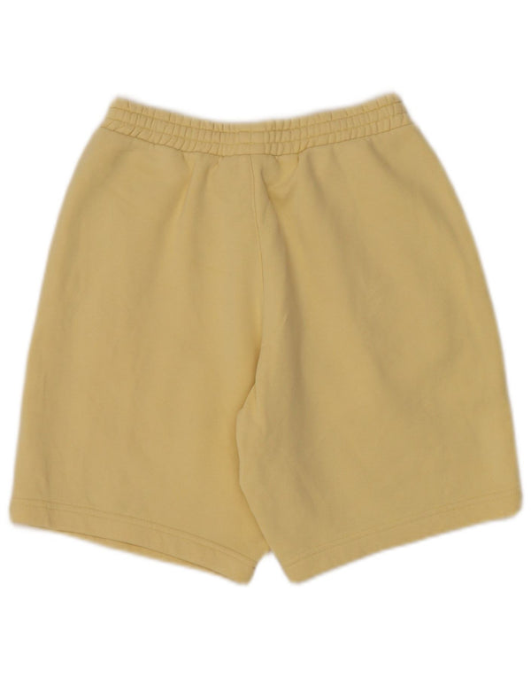 Adidas sportsshorts til kvinder UK 10 Små gul bomuld