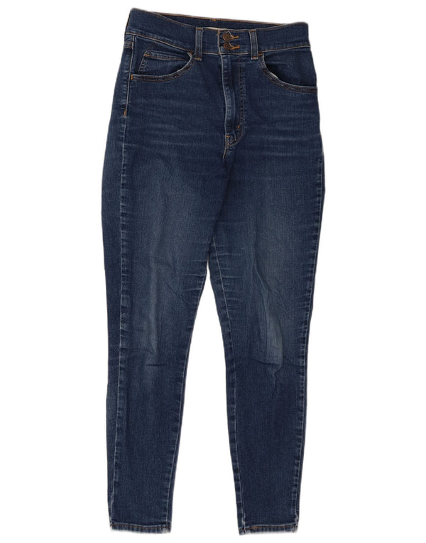 Levi's Dame Retro High Rise Skinny Jeans W27 L28 Blå Bomuld