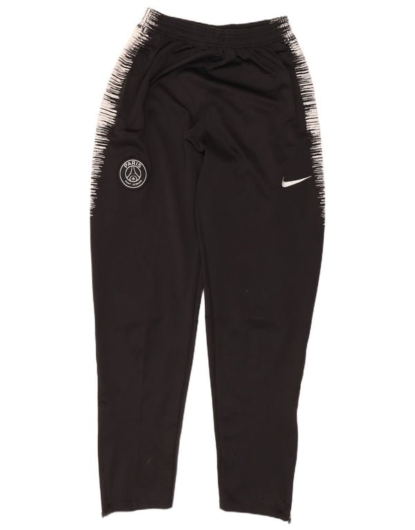 Nike Herre Dri Fit træningsdragt Bukser Medium Sort Nålestribet Polyester